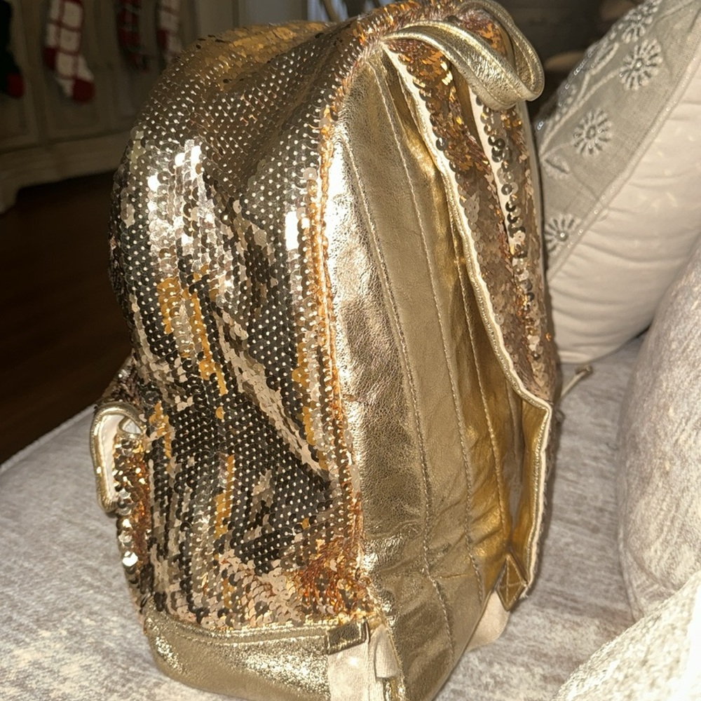 Coach Sequin Poppy Spotlight Backpack - Picture 3 of 10
